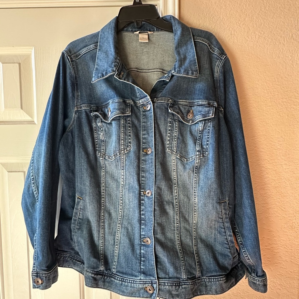 DULUTH TRADING CO JEANS JACKET